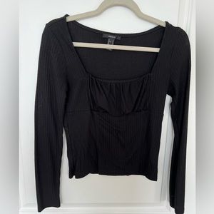 Long sleeve black shirt